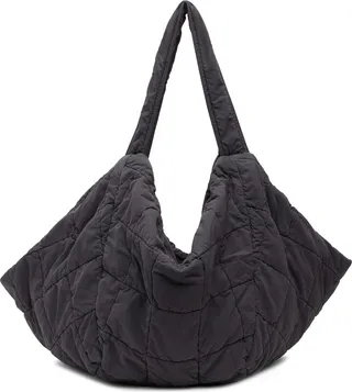 LEMAIRE Gray Large Wadded Tote