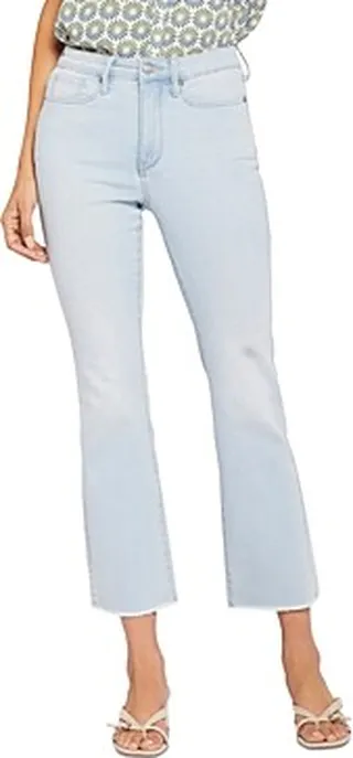 Nydj High Rise Slim Bootcut Ankle Jeans in Brightside