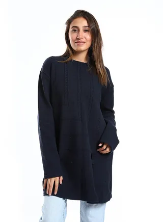 Wool women Pullover With Multi Design 