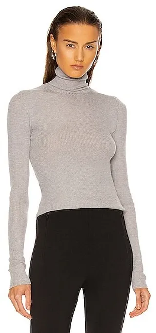 WARDROBE.NYC Turtleneck in Grey