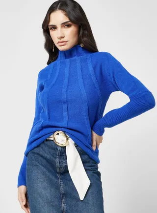 High Neck Sweater