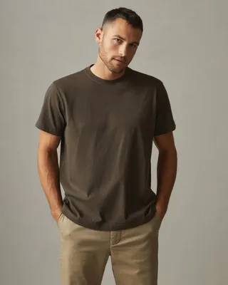 Heavyweight Relaxed Tee - Oak