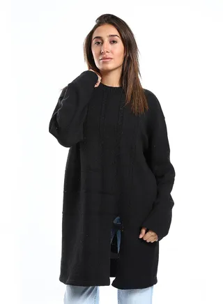 Wool women Pullover With Multi Design 