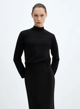 High Neck Sweater 