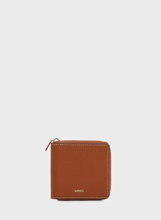 Logo Detailed Zip Over Wallets