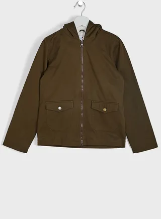 Boys Hoodie Neck Jacket