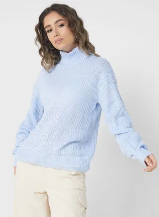 High Neck Sweater