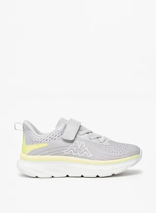 Boy Logo Detail Sports Shoes With Hook And Loop Closure 