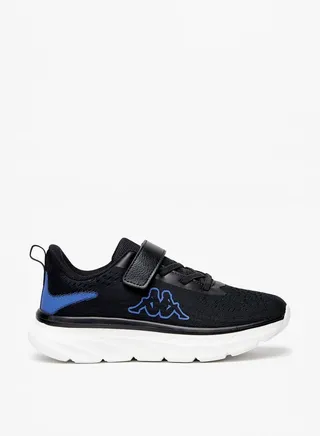 Boy Logo Detail Sports Shoes With Hook And Loop Closure 