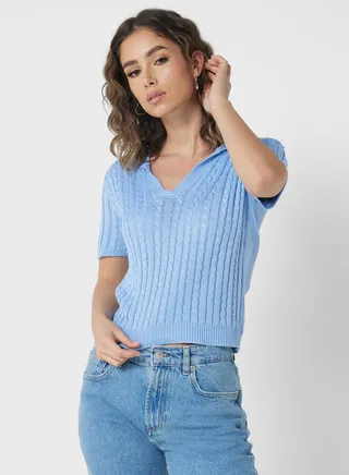 Polo Neck Sweater 