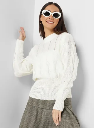 Textured Sweater