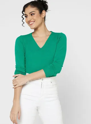 V Neck Sweater
