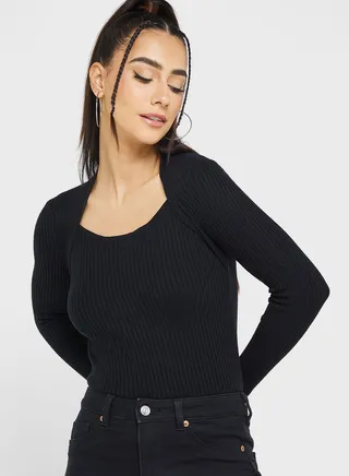 Cropped Sweater 