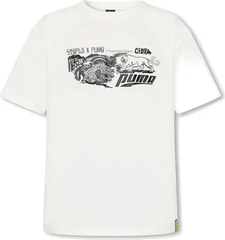 Puma Graphic Printed Crewneck T-Shirt