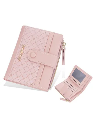 High-quality multifunctional wallet Fashionable color matching, PU feels soft and comfortable 