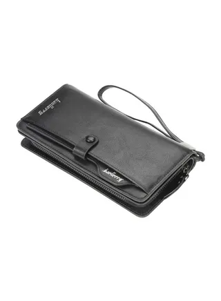 Leather Wallet Black 