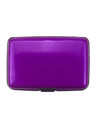 Credit Card Case Holder Purple 