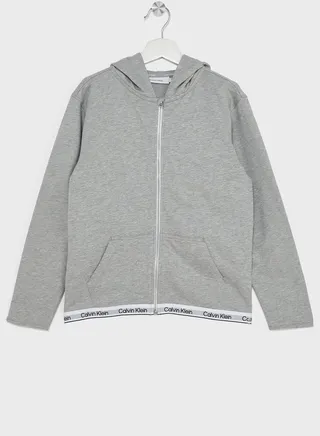 Kids Zip Thru Hoodie 