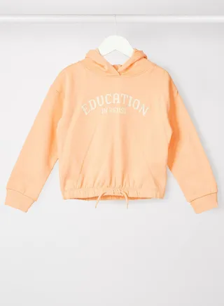 Kids Slogan Hoodie 