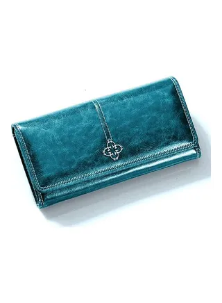 Stylish Designed Wallet Blue 