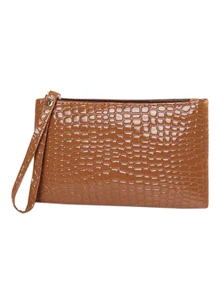 Stylish Leather Wallet Brown 
