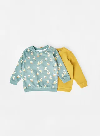 Infant 2 Pack Long Sleeve Sweatshirt 