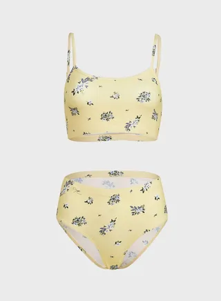 Bralet And High Waist Briefs Set 