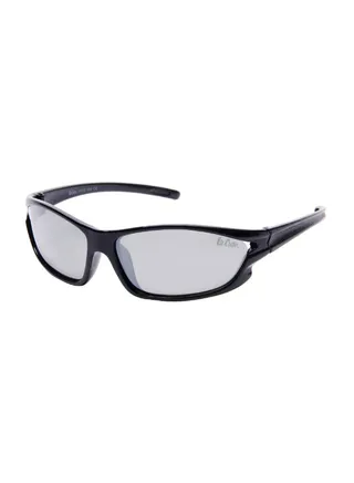 Polarized PC Silver Mirror with Sports type, Square Shape
56-12-110 mm Size, TAC 1.1 Lens Material, Black Frame Color 