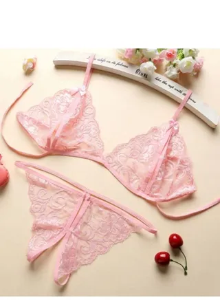 Three point lace underwear 