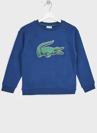 Kids Crocodile Crew Neck Sweatshirt 