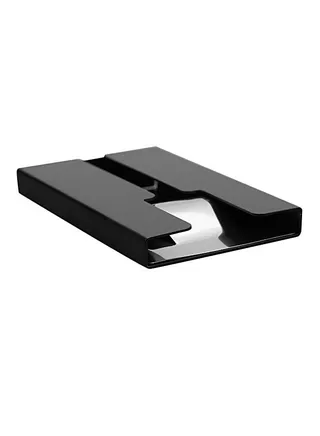 Aluminum Card Case Black 