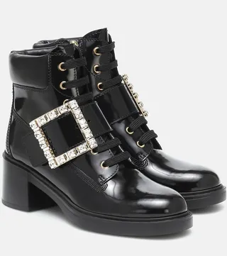 Viv' Rangers lace-up ankle boots