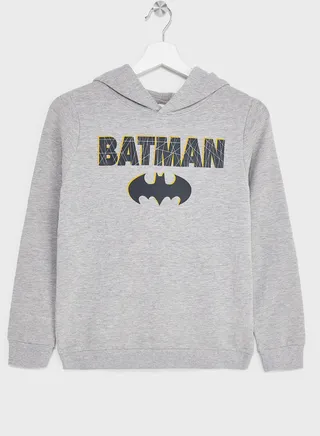 Kids Batman Logo Hoodie 