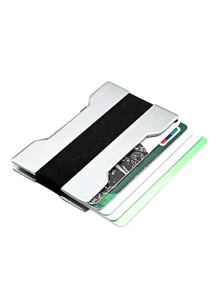 Aluminum Card Case Grey 