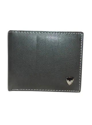 Leather Designer Wallet Black 