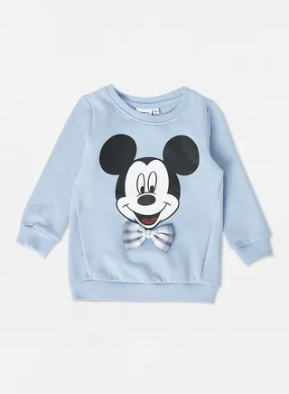 Kids Organic Mickey Mouse Sweatshirt 