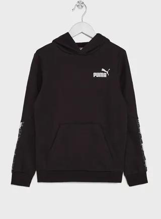 Kids Essential Tape Camo Hoodie Fl 