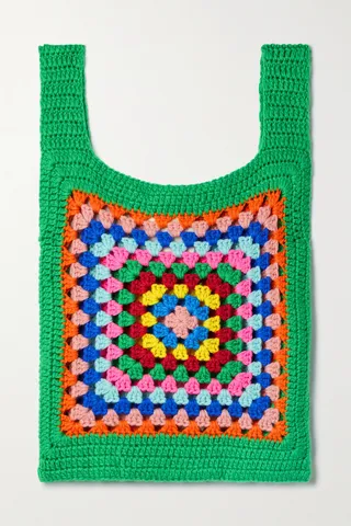 Suzie Kondi - Thea Crocheted Cashmere Tank - Green