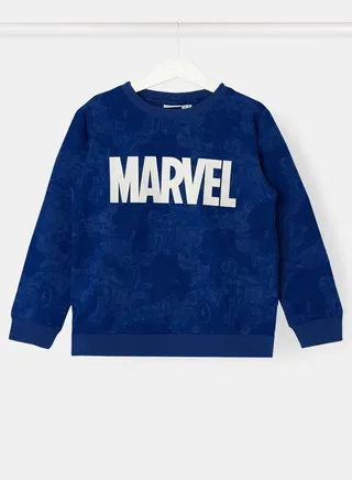 Kids Marvel Long Sleeve Sweatshirt 