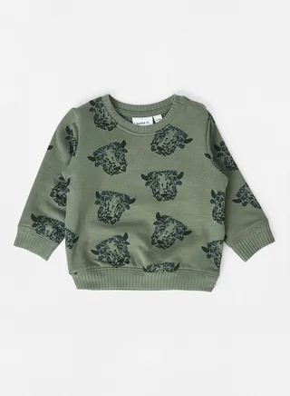 Infant Animal Print Sweatshirt 
