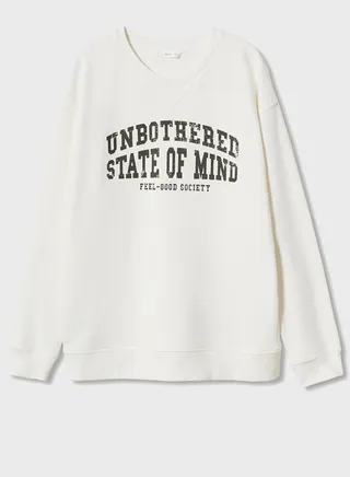Kids Slogan Sweatshirt 
