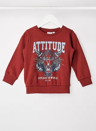 Kids Graphic Long Sleeve Sweatshirt 