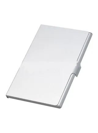 Stainless Steel Card Holder Silver 