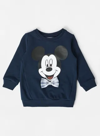 Kids Organic Mickey Mouse Sweatshirt 