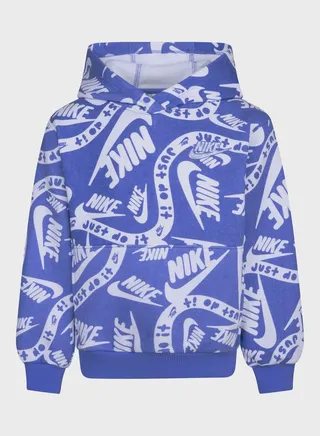 Kids Club All Over Printed Hoodie 