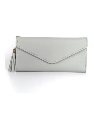 Sleek Lightweight Casual Wallet Grey 