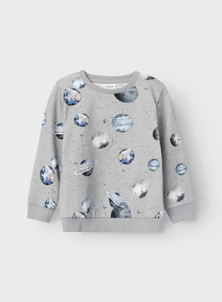 Kids Planet Print Sweatshirt 
