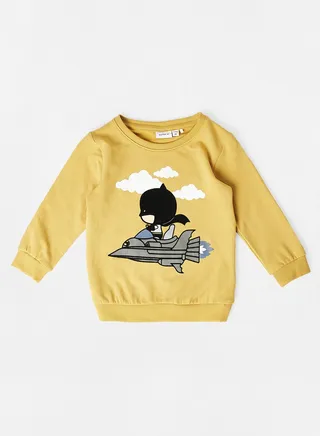Kids Batman Long Sleeve Sweatshirt 