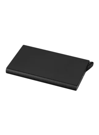 Stainless Steel Card Holder Black 