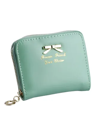 Bowknot Wallet Green 